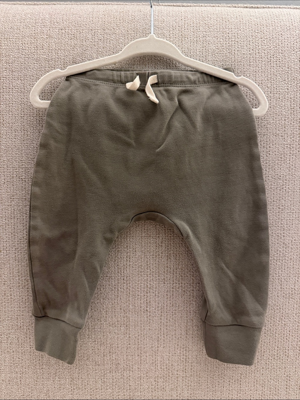 Quincy Mae Kids Olive Green Jogger Pants